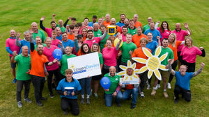 The Pave Aways team supporting Lingen Davies Cancer Fund