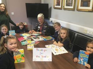 Supporting image for story: Newport Rotary club brings joy of reading to pupils