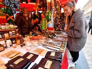 Supporting image for story: We visit a merry Christmas market in Wolverhampton City Centre- full of festive cheer, great gift ideas and lots of good food