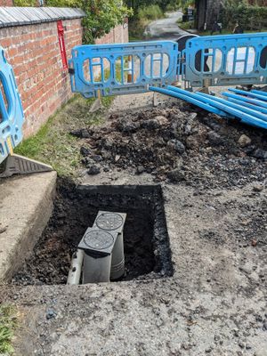 The repair finally took place on the third occasion