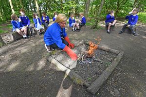 Year 3 at Forrest School can learn all about nature, outdoor living and working together as a team