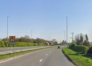 The Shropshire Fire and Rescue Service was called to the A49 Heath Road in Whitchurch at around 10.30am on Tuesday, December 16. Photo: Google