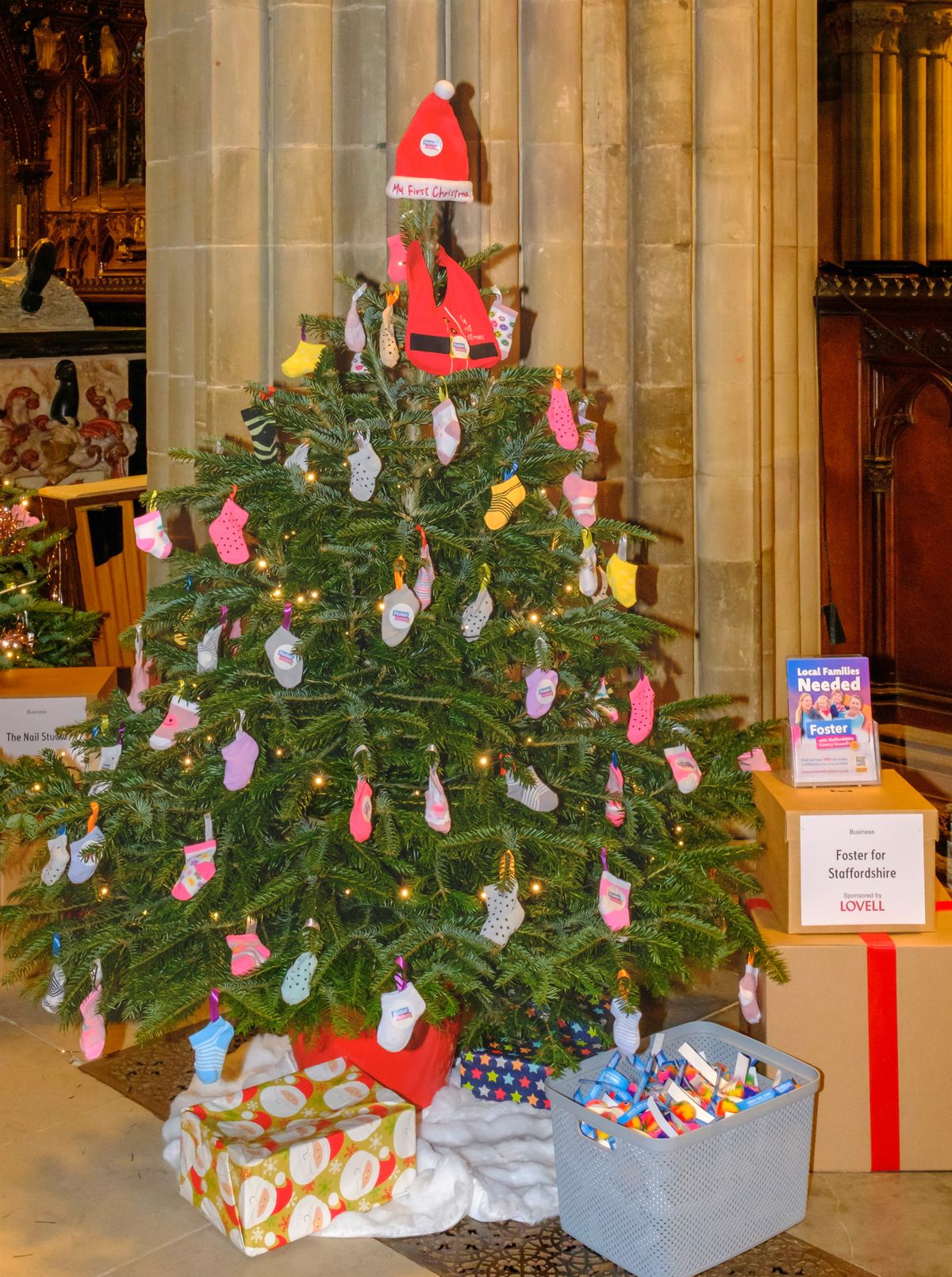 Creative and dazzling displays celebrated as Lichfield Cathedral names winners of festive tree competition Creative and dazzling displays celebrated as Lichfield Cathedral names winners of festive tree competition