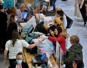Shoppers were hunting for Black Friday bargains for a good cause at Newlife superstore