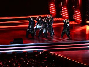 Supporting image for story: K-pop stars BTS return with comeback concert in Seoul after four-year hiatus