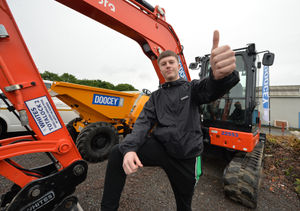 Ben Selwood, from Tipton, clinched an interview for an apprenticeship, during an open day, at The Doocey Group