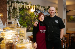 Jenny and Nick Barratt said they were thrilled to have been nominated for an award after only running Truffles for the past five months.