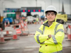 Supporting image for story: Stourbridge mum oversees construction work under Spaghetti Junction