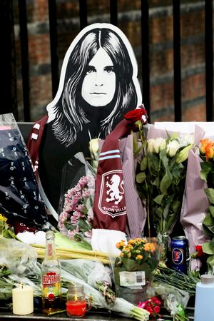 Fans at the Black Sabbath Bridge. Photo: Joseph Walshe/SWNS