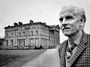 The inspirational founder warden Sir George Trevelyan, pictured at Attingham in 1971, the year of his retirement.