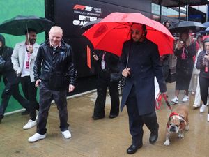 Supporting image for story: Lewis Hamilton announces death of ‘angel and true friend’ pet dog Roscoe