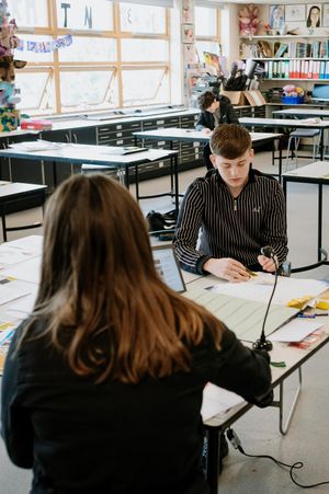 Year 10 pupils return to Telford Priory School 
