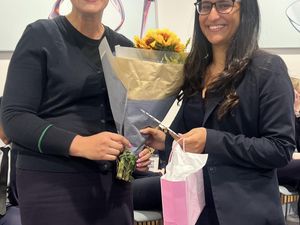 Supporting image for story: Walsall opticians marks optometrist’s career milestone