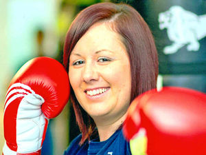 Supporting image for story: WATCH: Carla's packing a punch as she fights in memory of baby Riley