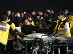 Supporting image for story: Azerbaijan Airlines crash ‘probably caused by Russian air defence fire’