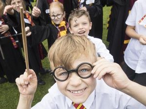 Supporting image for story: Bolton schools break world record for the most amount of people dressed as Harry Potter