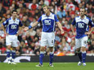 Birmingham could not claw back Arsenal's early onslaught as the Carson Yeung era started in defeat at the Emirates.