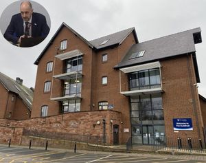 James Walton (inset) says Shropshire Council's projected overspend, as of October 31, 2025, is £50.476m. Picture: Shropshire Council