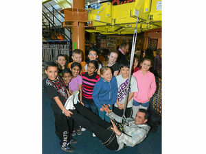 Supporting image for story: Teacher on a high after facing fears