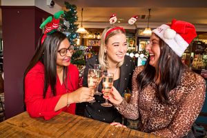 Christmas drinks at Marston's