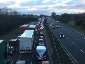 Supporting image for story: 90 minute delays on M6 after collision involving lorry and four cars 