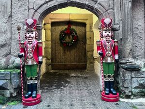 Supporting image for story: Volunteer groups help decorate Tamworth Castle for Christmas  