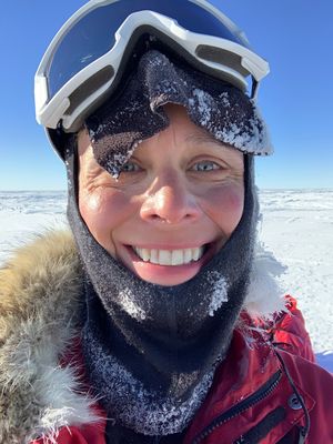All smiles in the Antarctic