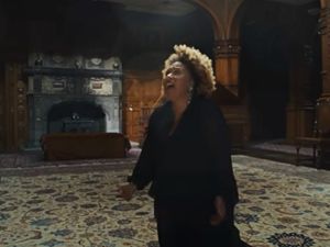 Supporting image for story: Superstar singer Emeli Sandé films latest single at Shropshire mansion