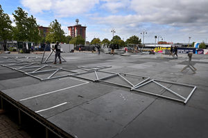 At the event will be Freestyle BMX, Freestyle Scooter and breaking (break-dancing)