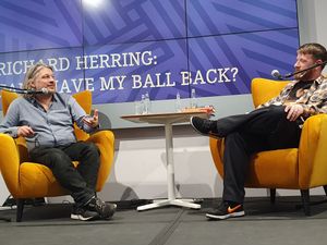 Supporting image for story: Richard Herring opens up on cancer and mortality in candid chat at Wolves Lit Fest