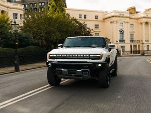 Supporting image for story: First new electric Hummer reaches UK