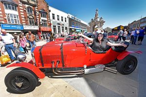 Kerry Pike from Kings Heath in a 1953 Bentley Mark6 Special