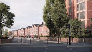 Visualisation of what the proposed development at Clarendon Road and Hagley Road, Edgbaston could look like. Image: Wavensmere Homes/Glancy