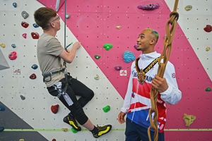 Ben Whittaker chats with Alex Rayne, aged 16.