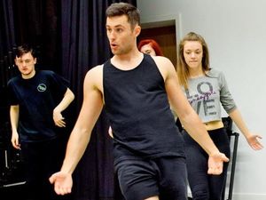 Supporting image for story: West End star Dominic returns to his college in Telford 
