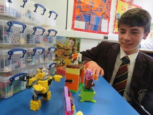 Supporting image for story: Lego lover’s hospital kits for patients