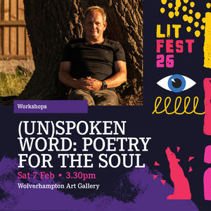 David Stocks (Un)spoken Word: Poetry for the Soul advert.