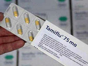 Supporting image for story: Security guards at swine flu centres