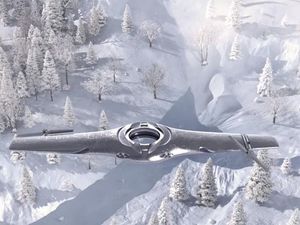 Supporting image for story: This futuristic unmanned aircraft combines technology for maximum effect
