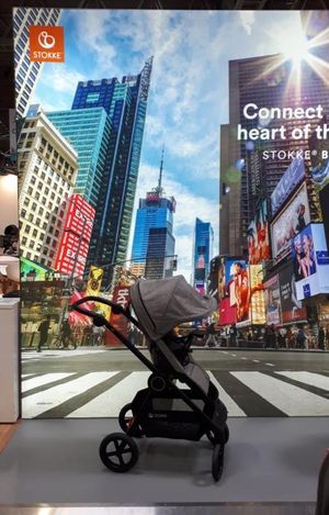 The Stokke BEAT was on display with staff happy to take you through its design and features