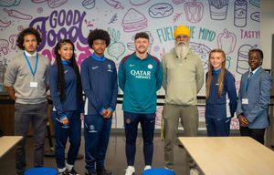 Rising Stars with Mr Spicer and Programme Ambassador Manny Singh Kang