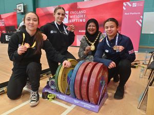 Supporting image for story: Young weightlifters competitive spirit celebrated at major event at Sandwell sports centre