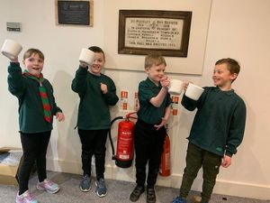 Supporting image for story: Scout group chuffed with Amazon's gift of new kitchen