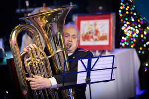 The Salvation Army band entertain. Photo by Visually Virtual Photography.
