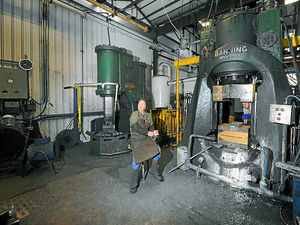 Supporting image for story: Willenhall factory forging ahead after £1m expansion