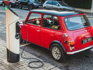 Supporting image for story: Classic Mini owners can now buy an electric vehicle conversion kit