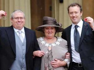 Supporting image for story: Creators of Football Manager game made MBEs by Prince Charles