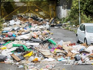 Supporting image for story: Watch: See how 'nightmare' fly-tipping has become 'out of control' as Birmingham bin strikes set to go into next year