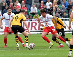 Alfie Chang was making his first Walsall start.