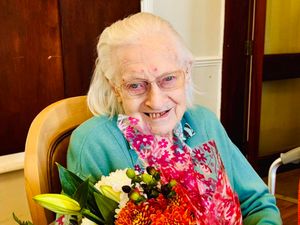 Supporting image for story: 'Wise old owl' at Wolverhampton care home celebrates turning 102 with cake
